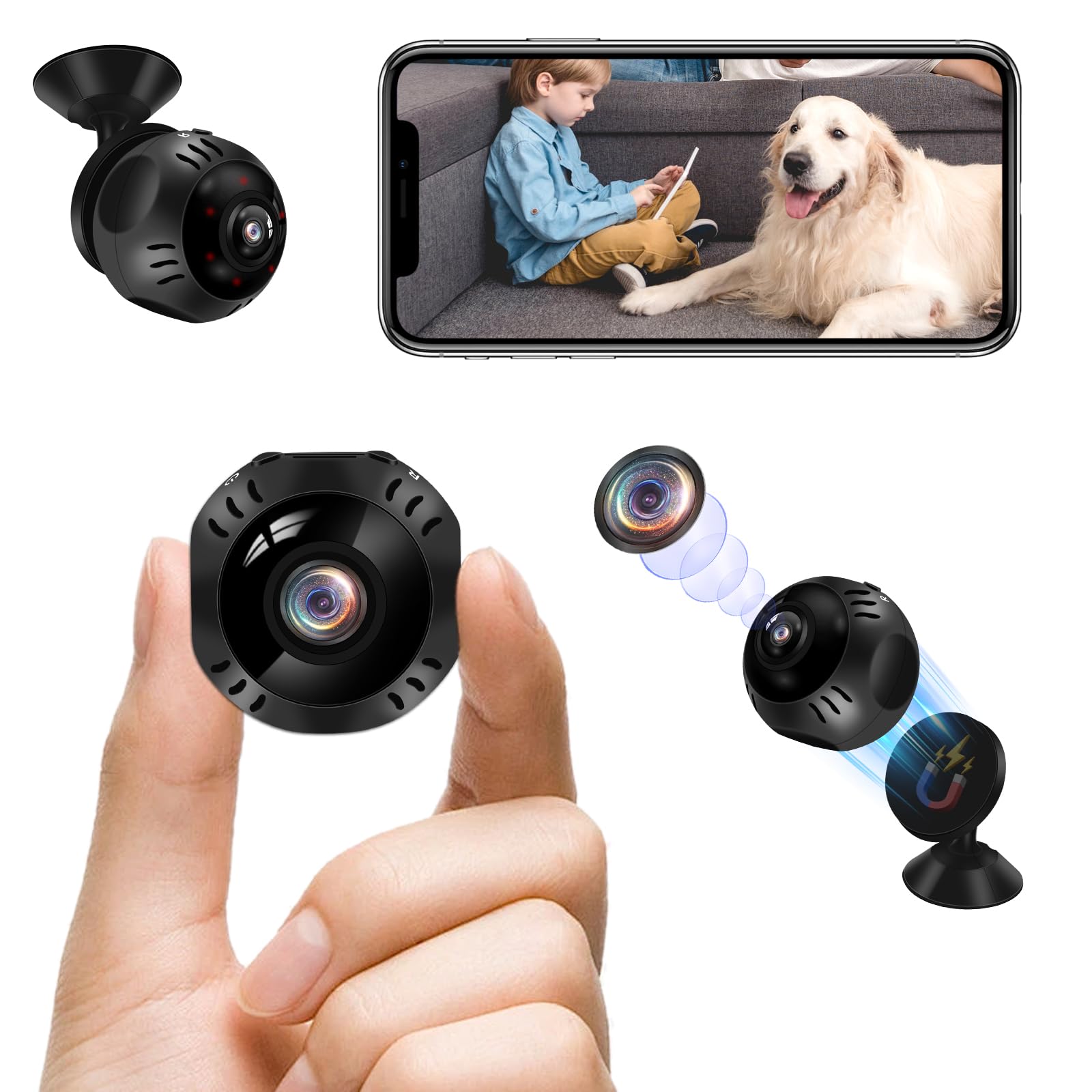 Amazon.co.jp: Yolanda 超小型カメラ カメラ 小型カメラ 隠しカメラ